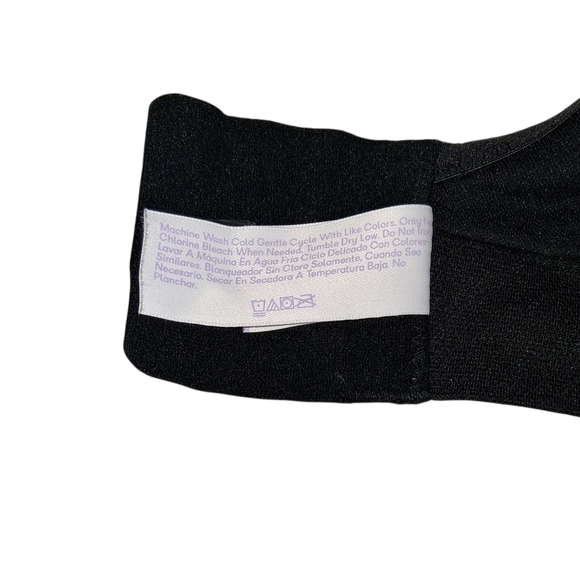 SALE EUC JOYSPUN Sz. XXXL Black Padded Bra - Picture 7 of 7